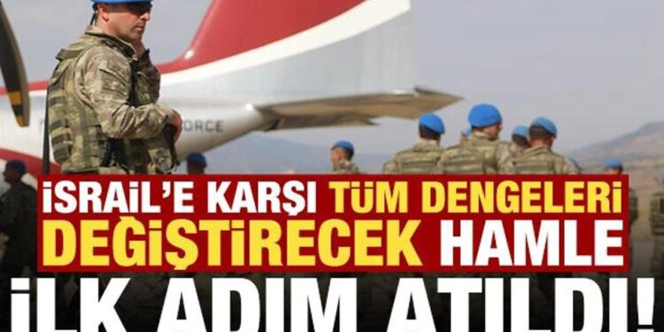 İsrail’e karşı tüm dengeleri değiştirecek hamle! İlk adım atıldı…