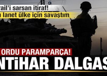 İsrail’i salllayan itiraf! Orduda intihar dalgası! Paramparça oldular