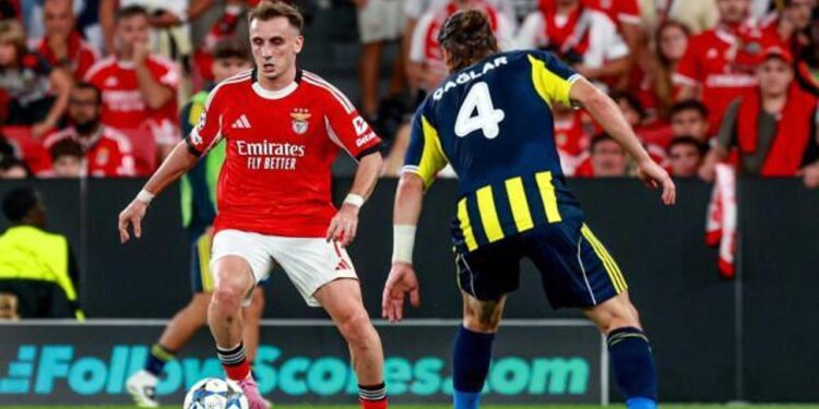 Kerem Aktürkoğlu, Türk futbol tarihine geçti! Şampiyonlar Ligi’nde ilke imza attı