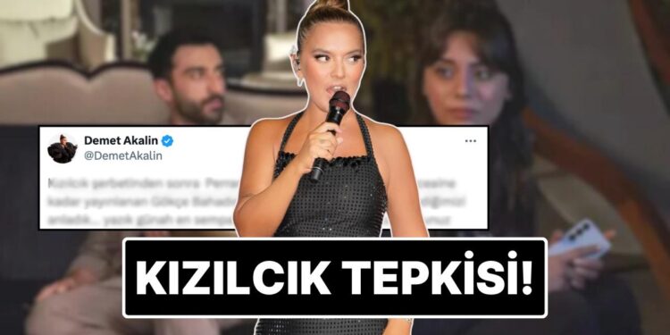 Kızılcık Şerbeti’nin Yeni Sezonunda Doğa ve Firaz’ın Yasak Aşkına Demet Akalın’dan Sert Tepki!