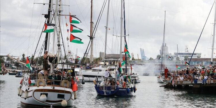 Küresel Sumud Filosu Gazze için yeniden yola çıktı