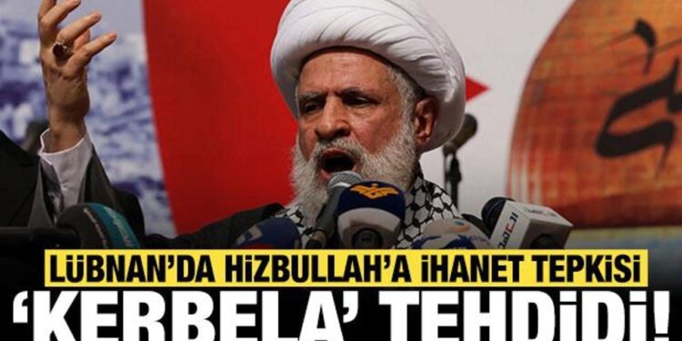 Lübnan’da Hizbullah’a ihanet tepkisi: Kerbela ile tehdit etti!