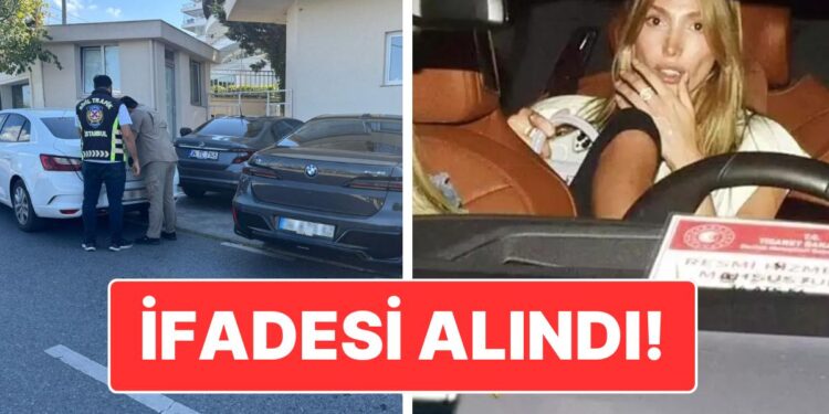 Manken Şevval Şahin Resmi Hizmete Mahsus Araçta Görülmüştü: Şoföre “Resmi Belgede Sahtecilik” Suçlaması