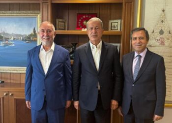 Milli Savunma Komisyonu Başkanı Hulusi Akar’dan Kanal7 Medya Grubu’na ziyaret