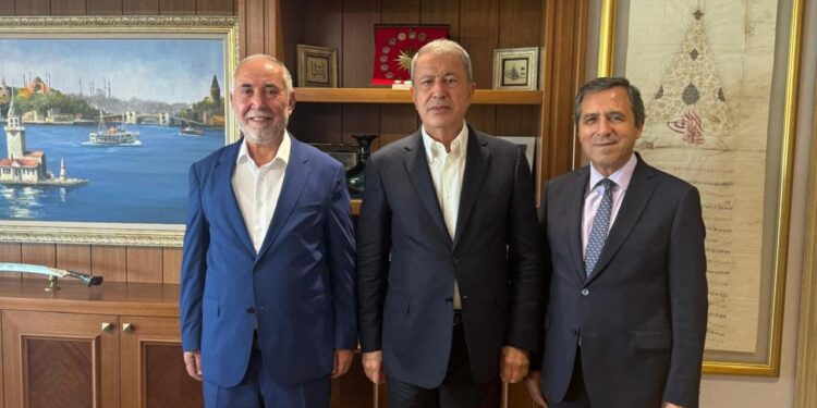Milli Savunma Komisyonu Başkanı Hulusi Akar’dan Kanal7 Medya Grubu’na ziyaret