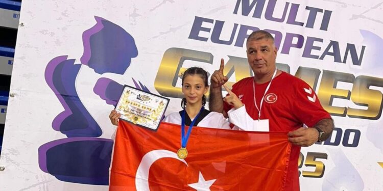 Milli sporcudan Sırbistan’da altın madalya