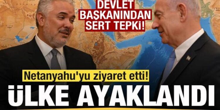 Netanyahu’yu ziyaret etti! Ülke ayaklandı! Devlet Başkanından sert tepki: Vicdansızlık