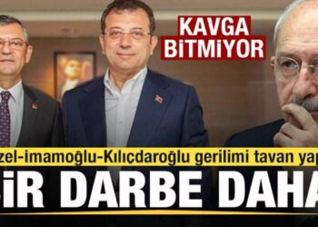 Özgür Özel-Ekrem İmamoğlu-Kemal Kılıçdaroğlu gerilimi tavan yaptı! Bir darbe daha!
