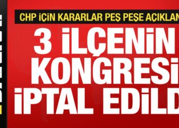 Seçim kurulu açıkladı: CHP’nin 3 ilçesinde kongre yapılmayacak