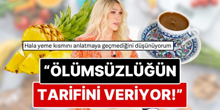 Seda Sayan’ın Bir Günde Tükettiklerini Sıraladığı O Anlar X Kullanıcılarına Goygoy Çıkardı!