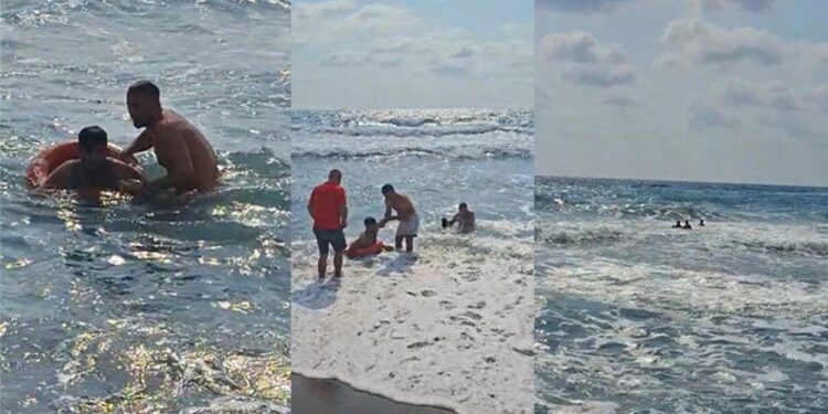 Serinlemek için denize giren çocuktan acı haber