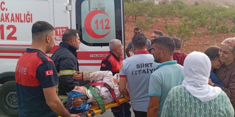 Siirt’te trafik kazası: 3 yaralı