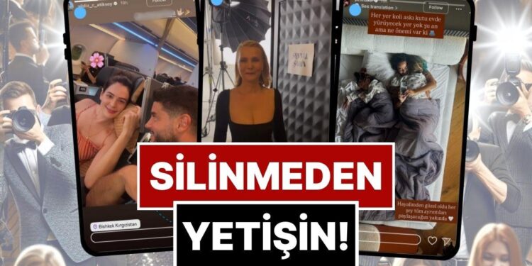 Silinmeden Yetişin: 4 Eylül’de Ünlülerin Paylaştığı “Kaçarsa Yazık Olur” Temalı Instagram Hikayeleri!