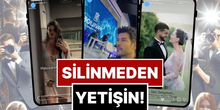 Silinmeden Yetişin: 9 Eylül’de Ünlülerin Paylaştığı “Kaçarsa Yazık Olur” Temalı Instagram Hikayeleri!