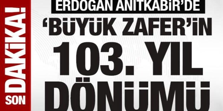 SON DAKİKA: Cumhurbaşkanı Erdoğan ve devlet erkanı Anıtkabir’i ziyaret ediyor