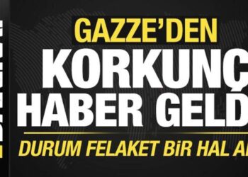 Son dakika: Filistin’den korkunç haber geldi! Durum felaket bir hal aldı…