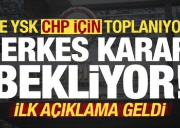 Son dakika: Ve YSK, CHP için toplanıyor! Başvuru sonrası ilk açıklama geldi…