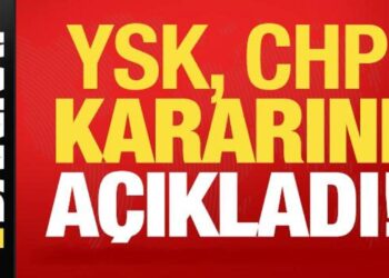 Son dakika: YSK merakla beklenen CHP kararını açıkladı!