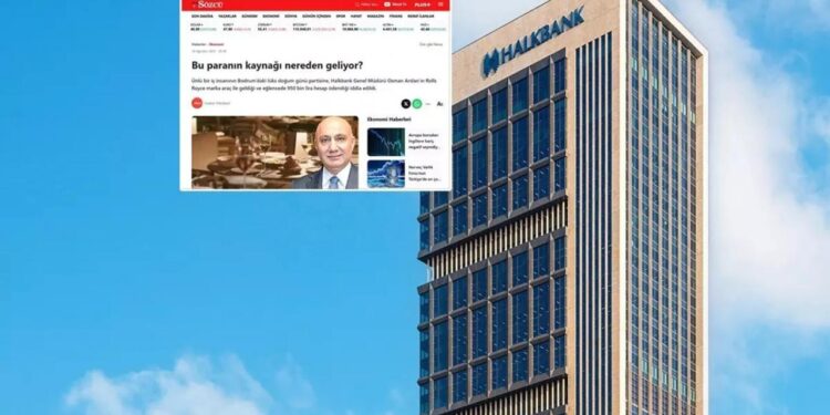 Sözcü ‘Halkbank’ hakkındaki yalan haberine tekzip yayımladı