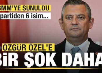 TBMM’ye yeni dosyalar sevk edildi! Özgür Öze’le bir şok daha! 4 partiden 6 isim…