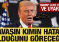Trump: Önümüzdeki 2 hafta önemli