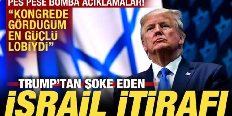 Trump’tan bomba açıklamalar! Şoke eden İsrail itirafı! Savaşı kazanıyor olabilirler ama…