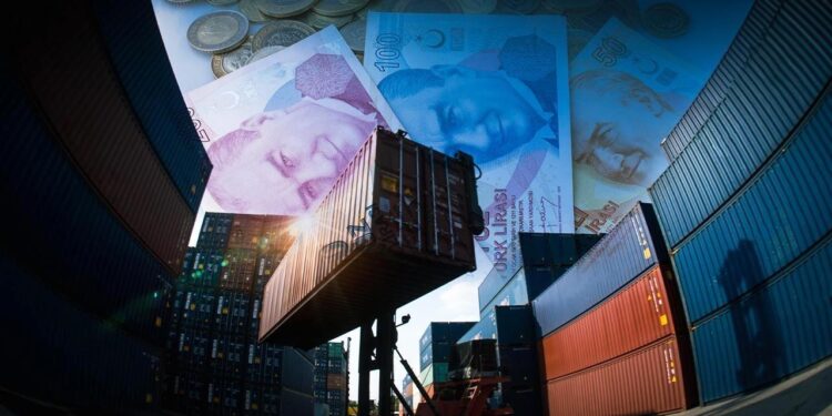 Türk lirasıyla dış ticarette 8 aylık rekor: 944,6 milyar TL