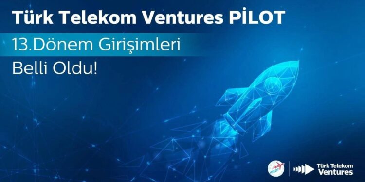 Türk Telekom Ventures PİLOT’un 13. döneminde yer alan 10 girişim