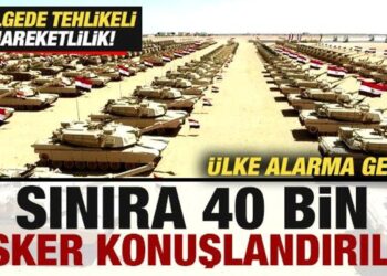 Ülke alarma geçti! Bölgede hareketlilik! Sınıra 40 bin asker konuşlandırıldı