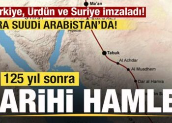 125 yıl sonra tarihi hamle! Türkiye, Ürdün ve Suriye imzaladı! Sıra Suudi Arabistan’da!