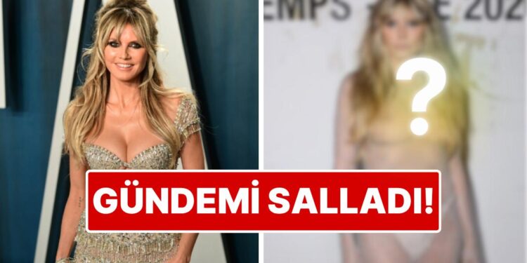 52 Yaşındaki Heidi Klum Transparan Dantel Elbisesiyle Tüm Dikkatleri Üzerine Çekti!