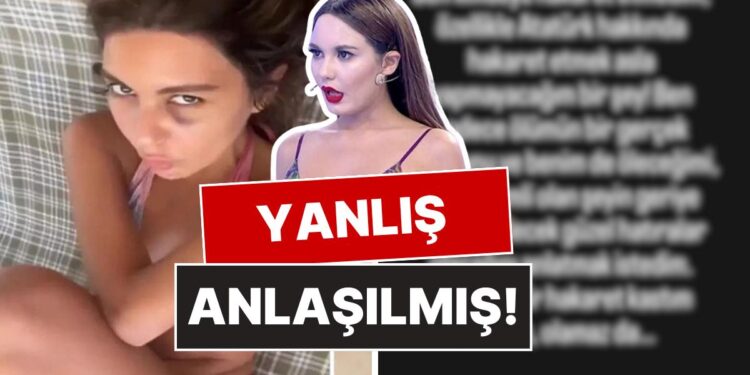 Açıklama Geldi: Bahar Candan, Tepki Çeken Atatürk Paylaşımının Ardından Kendini Bakın Nasıl Savundu!