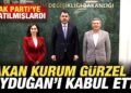 AK Parti’ye katılmışlardı! Bakan Kurum, Gürzel ve Ayduğan’ı kabul etti