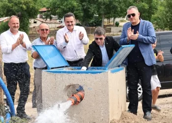 Amasya’da 12 bin dekar arazi modern sulamayla sulandı