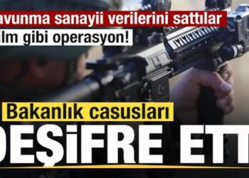Bakanlık casusları deşifre etti! Savunma sanayii verilerini sattılar