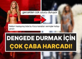 Bella Hadid’in 23 Kilo Ağırlığındaki Kanatlarla Verdiği Mücadele Gecenin En Çok Konuşulan Anlarından Oldu!