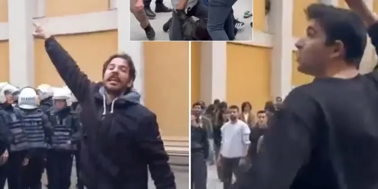 Üniversite kampüslerinde yine gerilim yükseldi