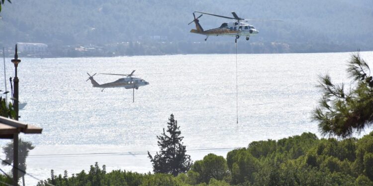 Bodrum’da çıkan orman yangını kontrol altına alındı