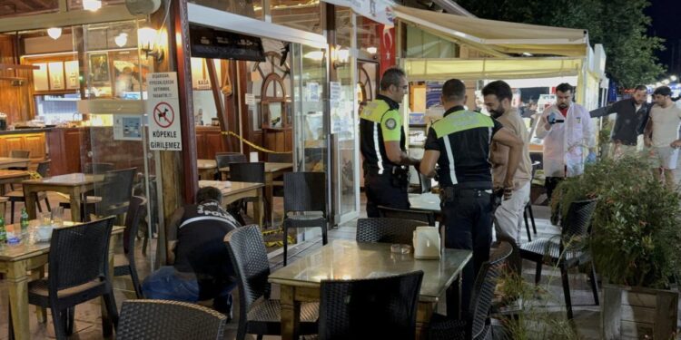 Bodrum’da hesap kavgası! Kafeyi kurşunladılar