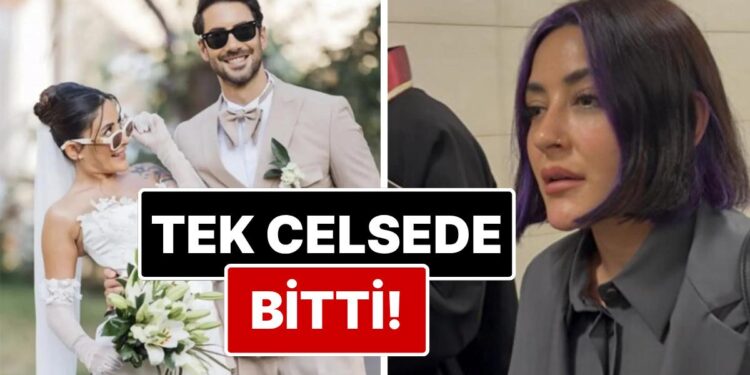 Boşanma Davasında Şaşırtan Detay: Melek Mosso ve Serkan Sağdıç 2 Yıllık Evliliklerini Tek Celsede Sonlandırdı!