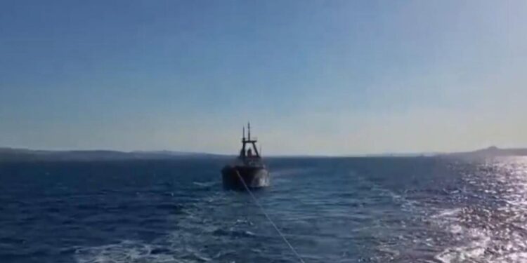 Çanakkale Boğazı’nda gemi arızası