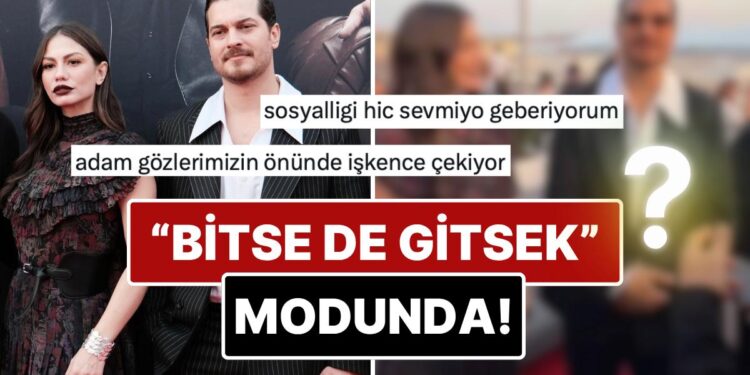 Cannes’da Boy Gösteren Çağatay Ulusoy’un Demet Özdemir’e Mesafeli Tavırları ve Mimikleri X’te Gündem Oldu