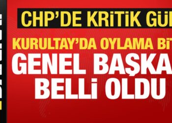 CHP 22. Olağanüstü Kurultayı: Özgür Özel yeniden genel başkan seçildi