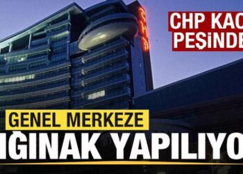 CHP kaos hazırlığında! Genel merkeze yığınak yapılıyor