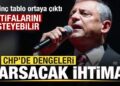 CHP’de dengeleri sarsacak ihtimal! Özgür Özel istifalarını isteyebilir