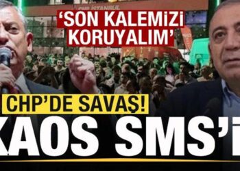 CHP’de savaş! SMS ile kaos çağrısı: Son kalemizi koruyalım