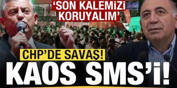 CHP’de savaş! SMS ile kaos çağrısı: Son kalemizi koruyalım