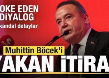 CHP’li Muhittin Böcek’i yakan itiraf! Şoke eden diyalog! Skandal detaylar