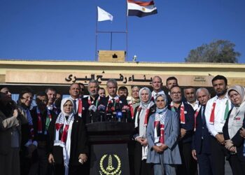 Cumhur İttifakı heyeti, Filistinliler için Refah Sınır Kapısı’nda