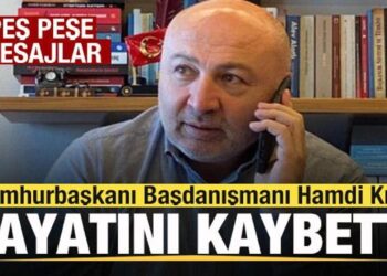 Cumhurbaşkanı Başdanışmanı Hamdi Kılıç hayatını kaybetti! Peş peşe taziye mesajları
